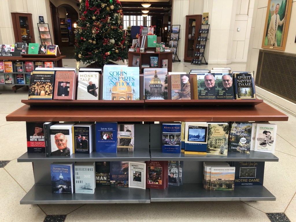 Sorin Starts a School: The Foundation of Notre Dame is a children's book at the Notre Dame bookstore.